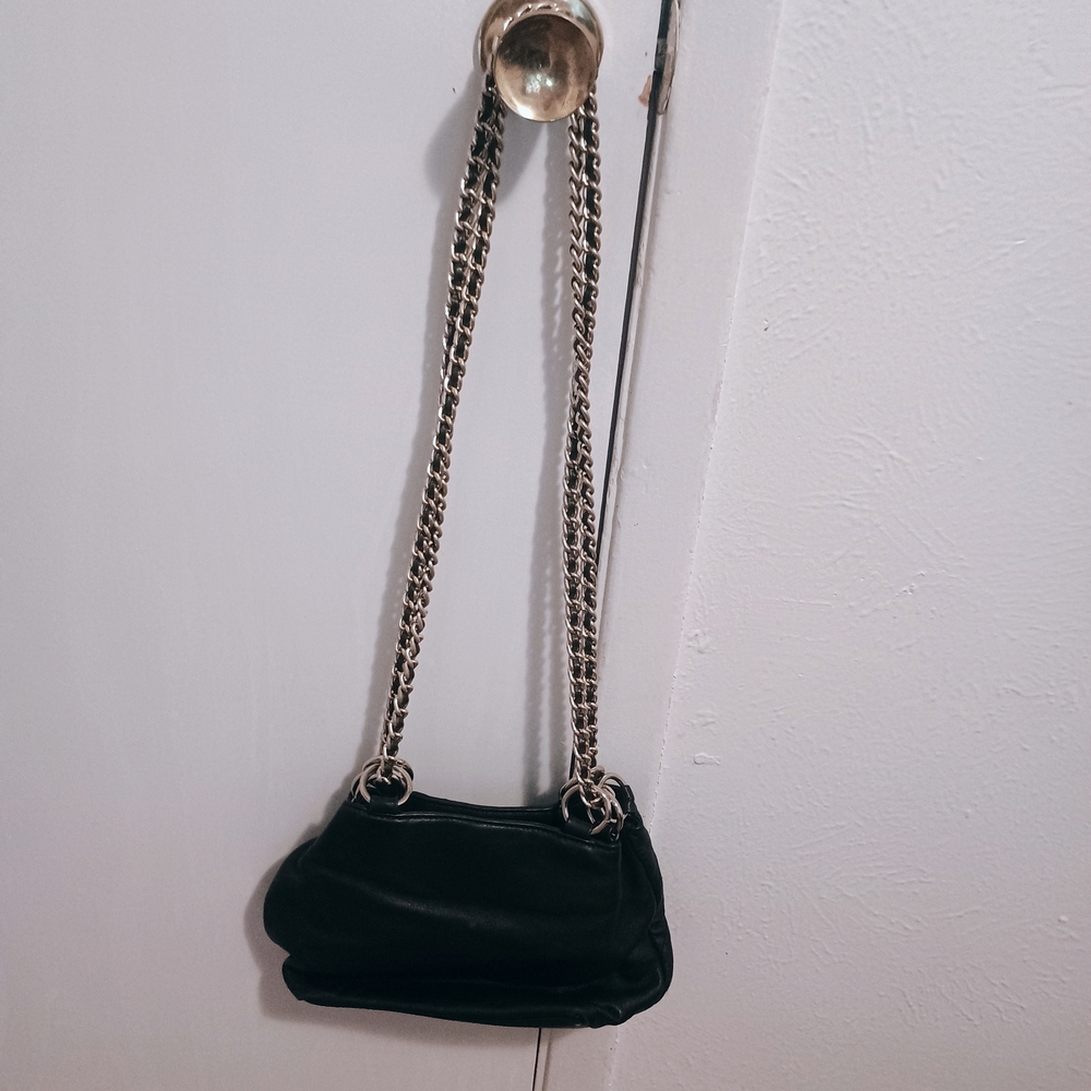 Elegant Black Chain Strap Women's Bag